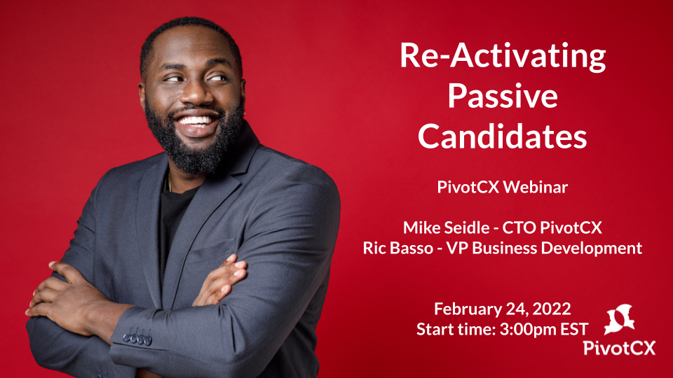 Webinar: Reactivating Passive Candidates