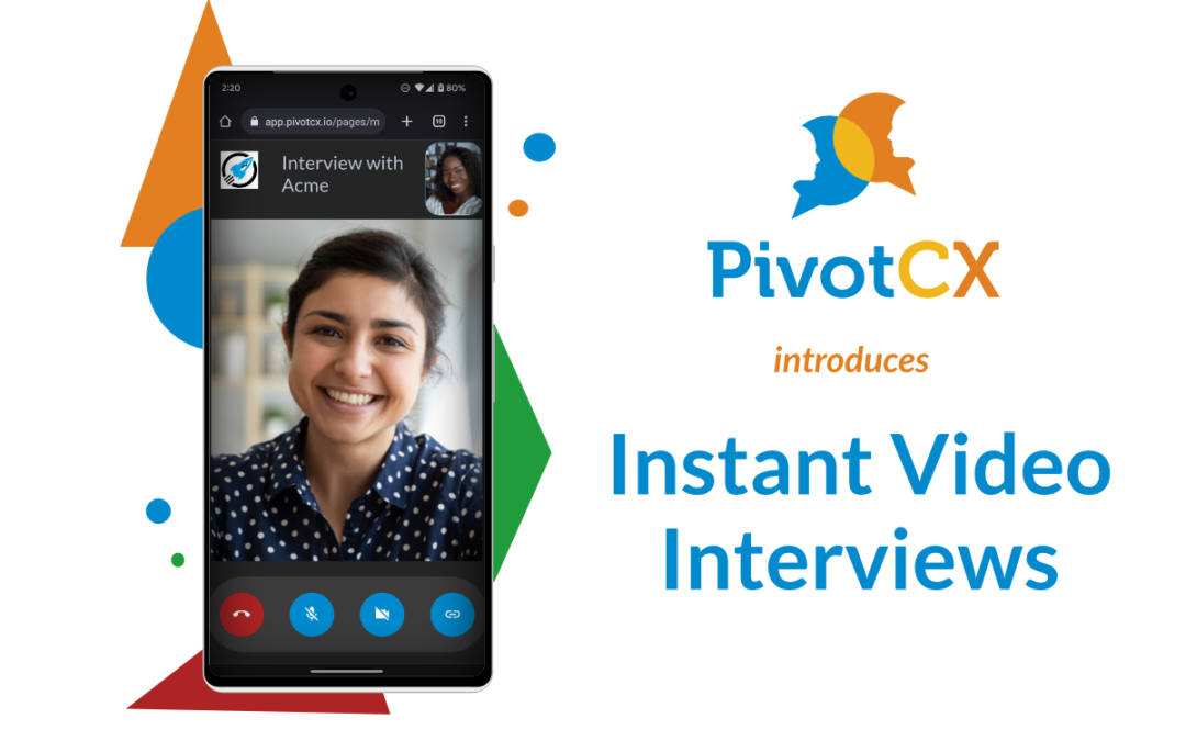PivotCX Adds Real-Time Video Interviewing