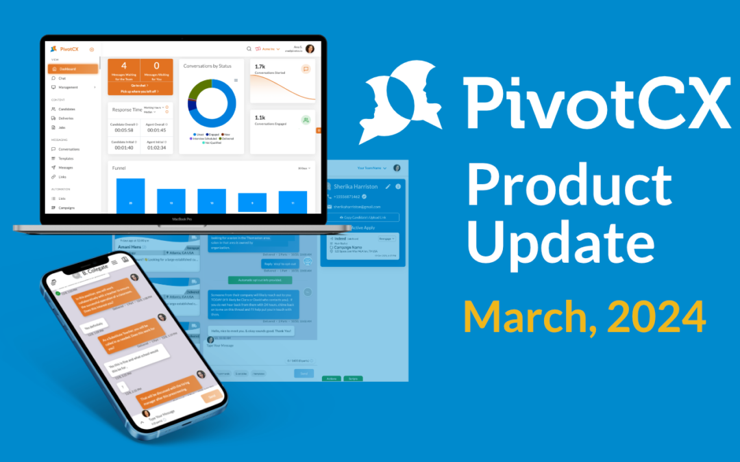 PivotCX Product Updates – March 7, 2024